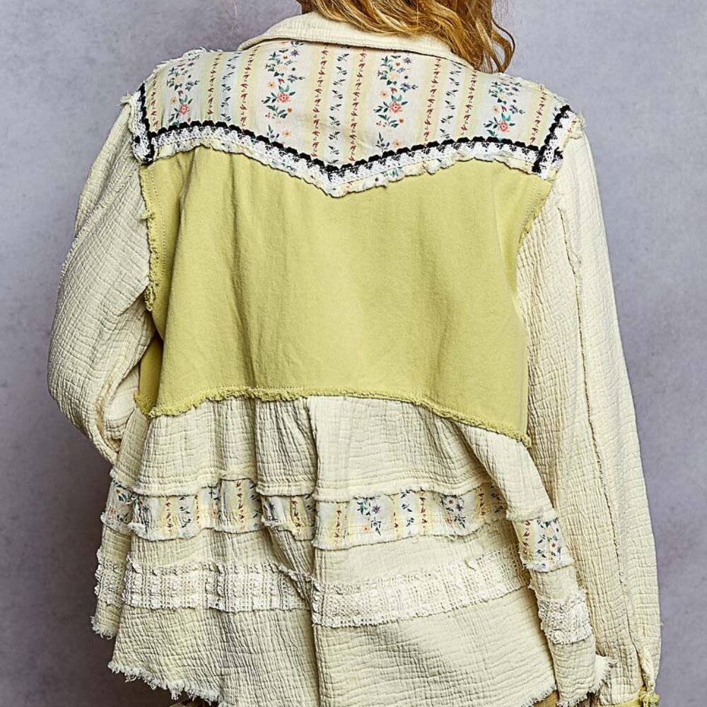 Willowlight Meadow Shacket NEW Size Large - Picture 8 of 9